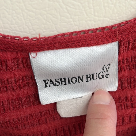 Fashion Bug ruffled top - Picture 3 of 3